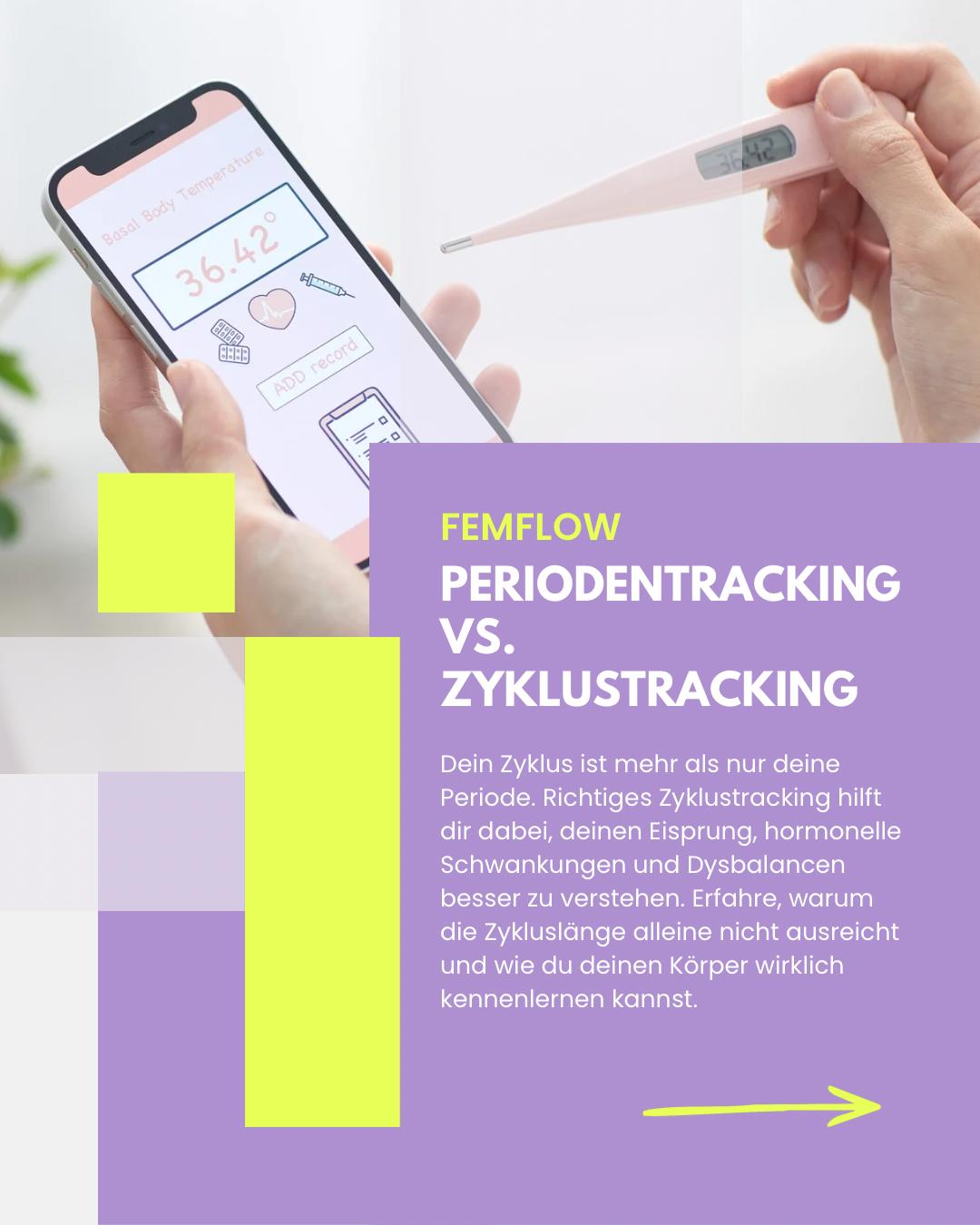 Perioden- vs. Zyklustracking